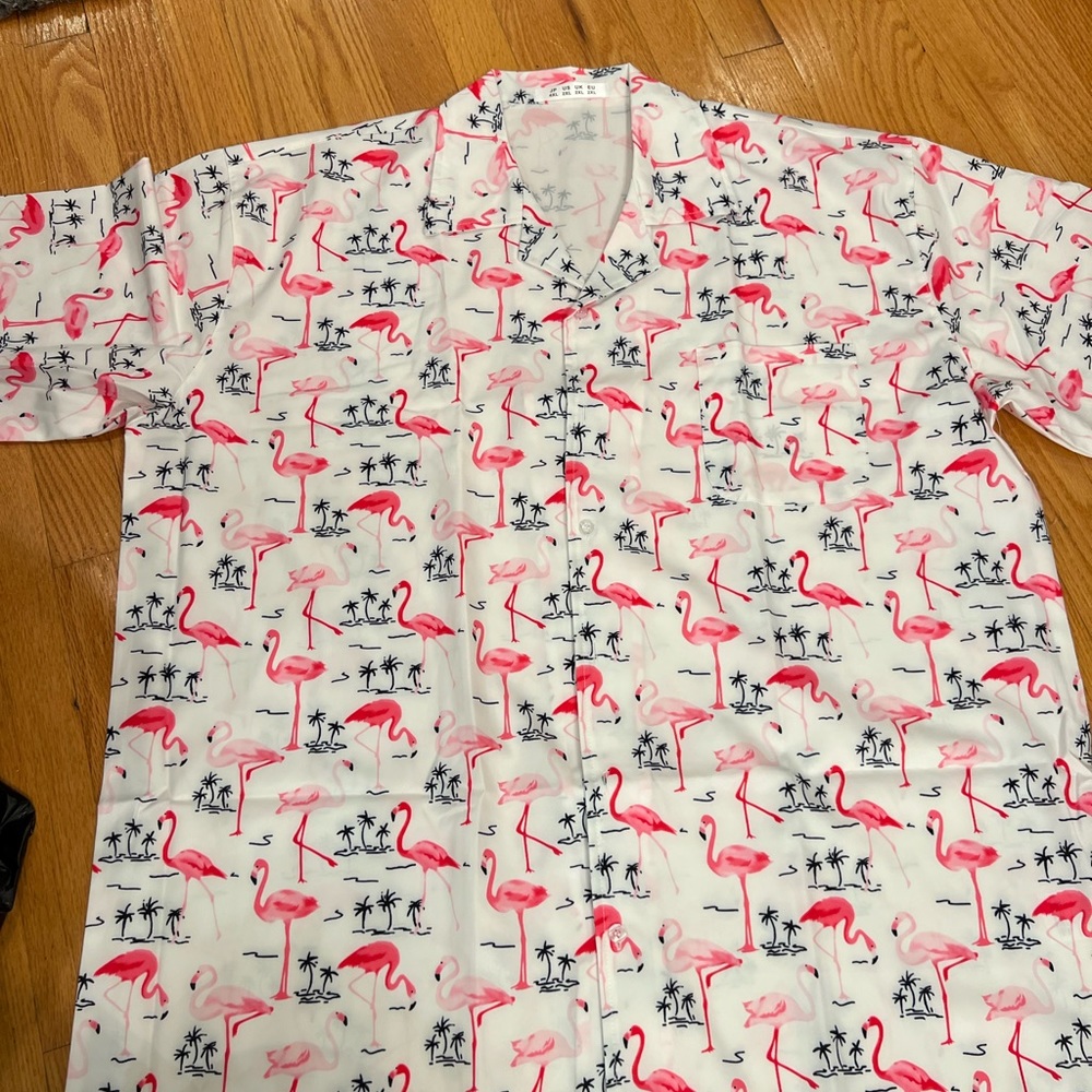Flamingo new button down shirt